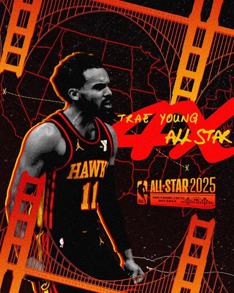 遞補入選全明星陣容！特雷-楊：生活中有些事比自己重要 4次啦