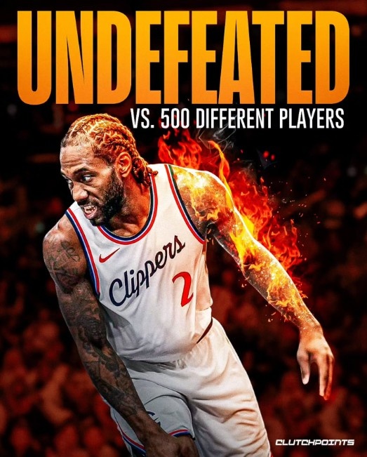  罕見統(tǒng)計！小卡對500球員保持不敗NBA首人 榜單2-6僅老詹非他隊友