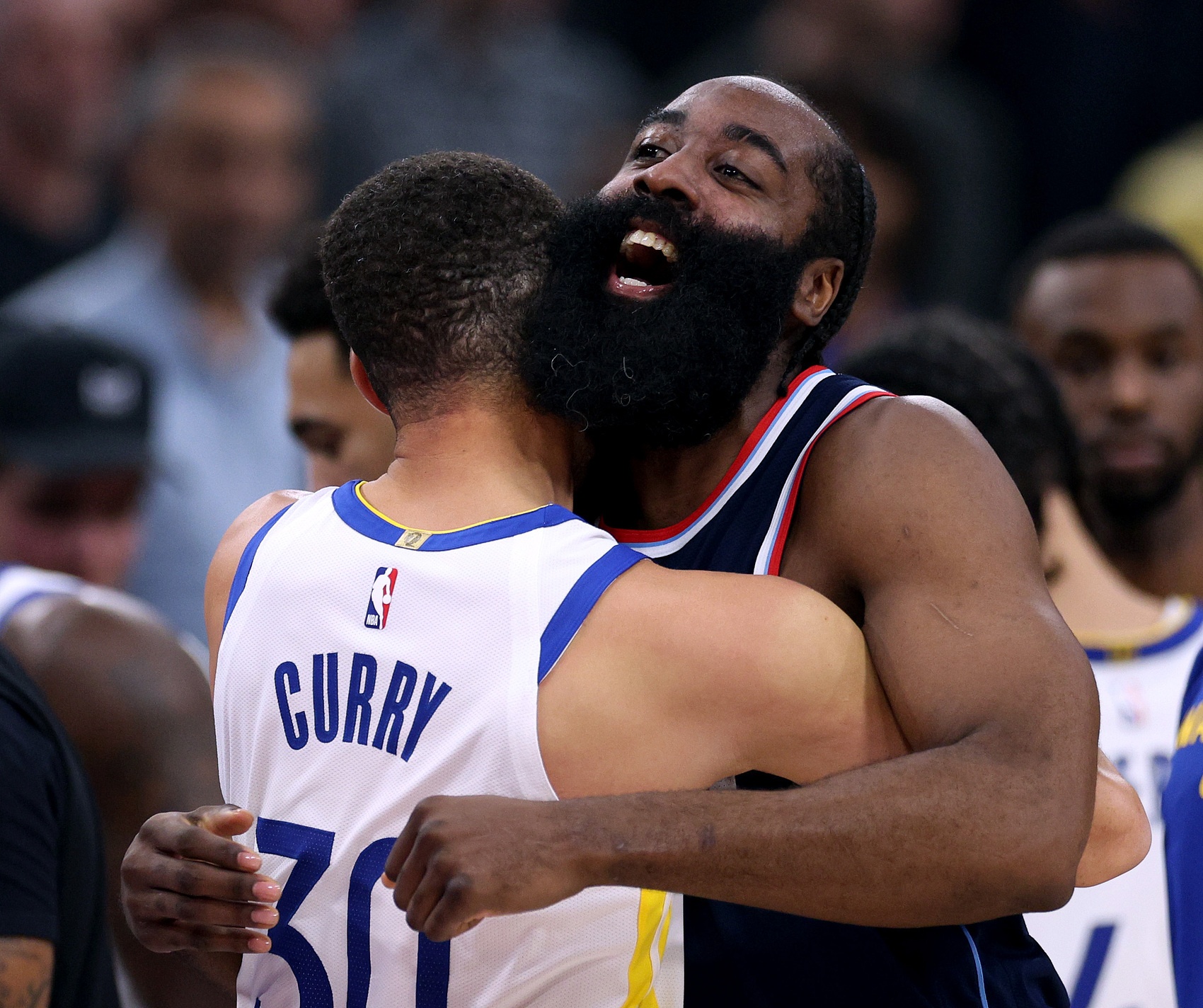  諸神黃昏！庫(kù)里哈登先后50+ NBA歷史首次兩名35歲以上球員轟50+！